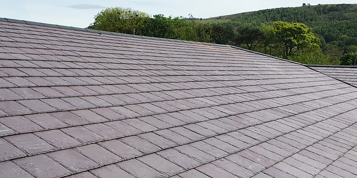 0000_Welsh Slate Installed On Hospital In Wales