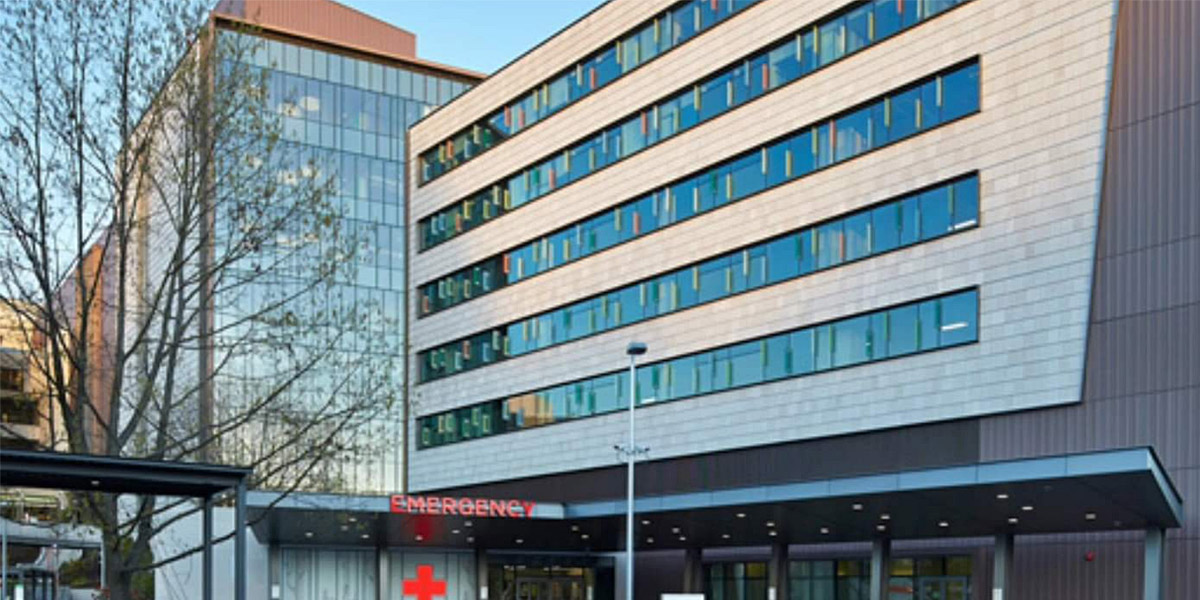 0003_Vertical Slate Cladding On Hospital In Seattle In The USA