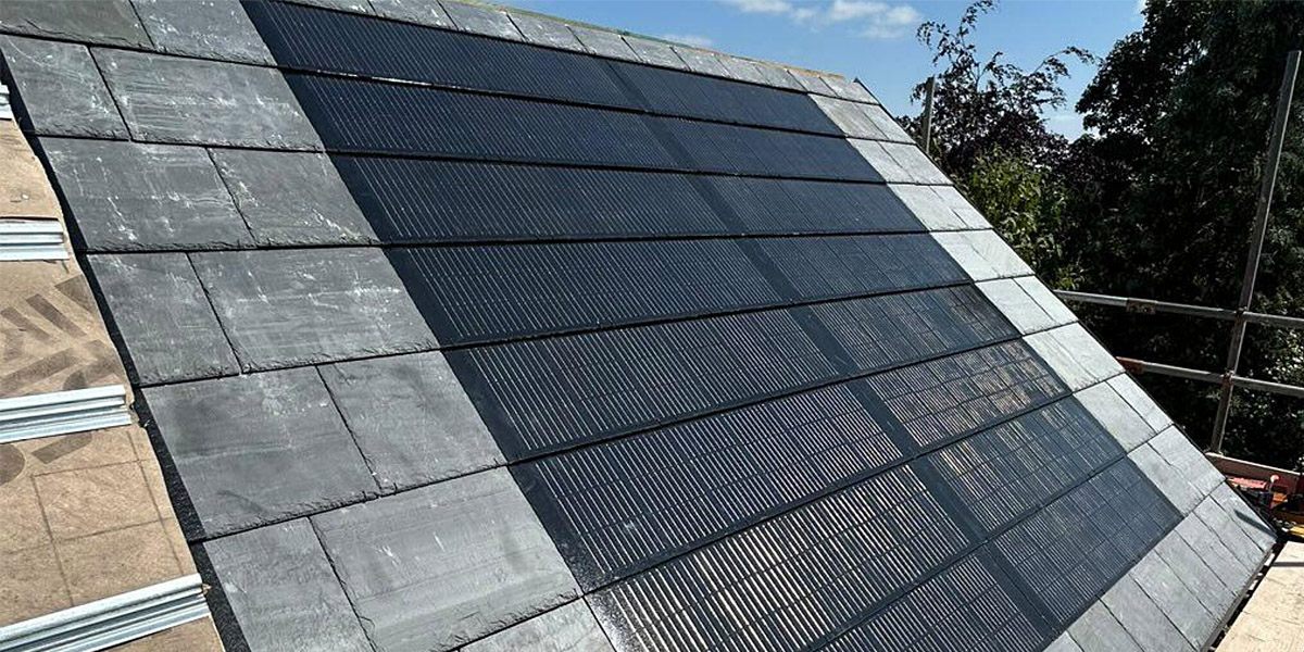 0005_Up Close Solar Tiles Installed With Natural Slate
