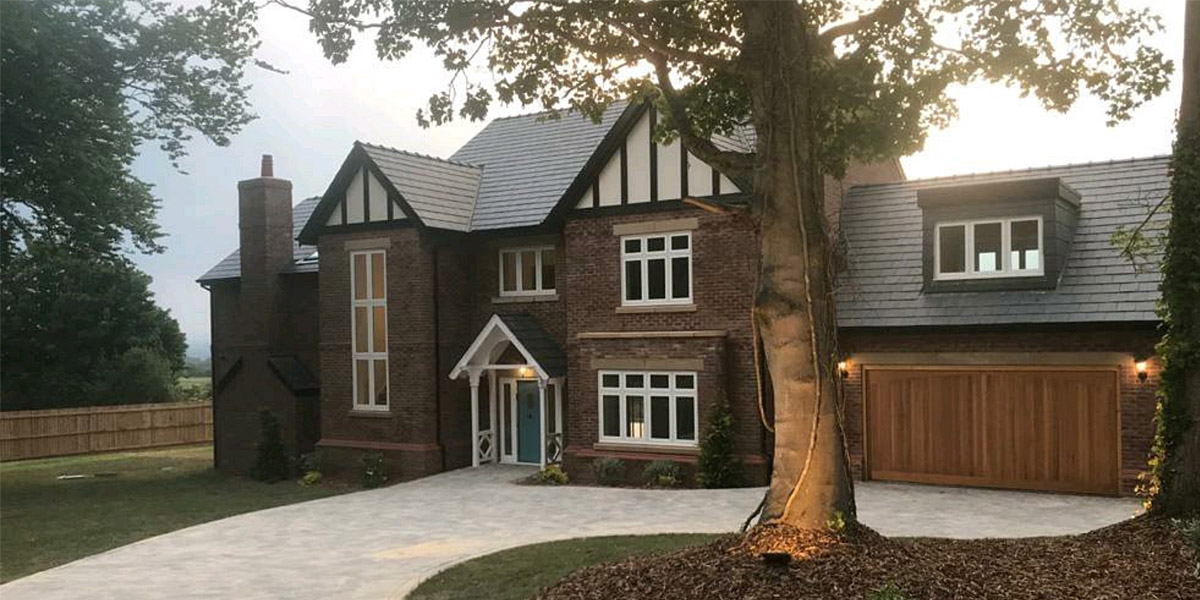 0007_Spanish Slate Installed With Nulok On Development In Cheshire