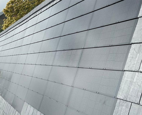 0017_Pool House Solar Tile Installation In South West England