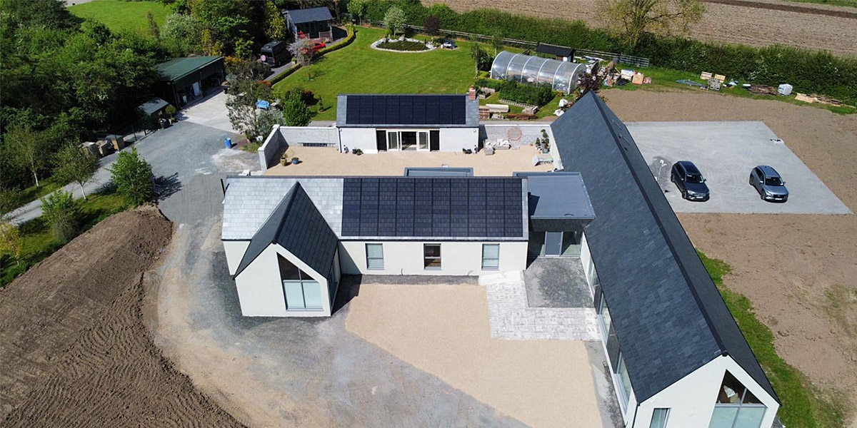 0031_New Slate & Solar Tile Roof In The Republic Of Ireland