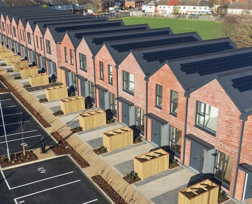 0043_Modular Homes Build Fully Offsite, Including The Installation Of The Nulok Solar Tiles And Ceramic Tiles. Th