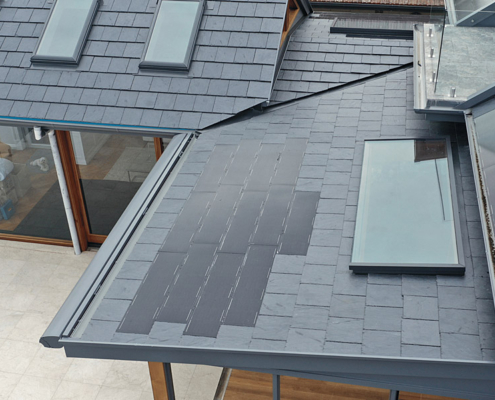 0045_Low Pitch Slate & Solar Tile Installation In England