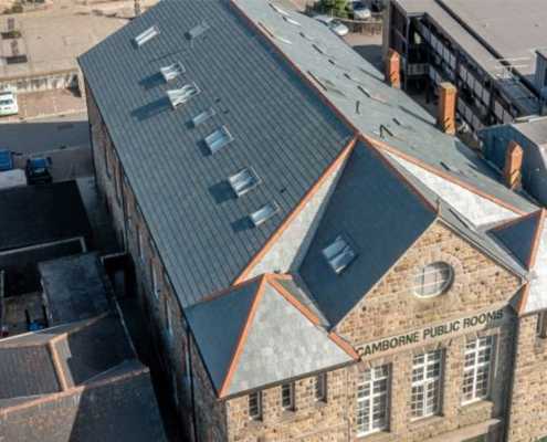 0049_Grade 2 Listed Building In Cornwall With Nulok A1 fire Rated Roofing System With Riverstone Slate From SSQ