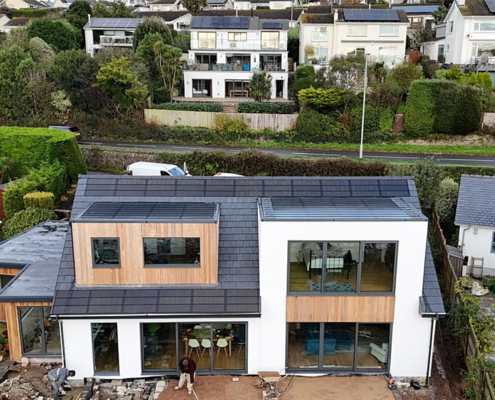 0057_Flat & Pitched Solar Tile Roof Installation In Sevenoaks