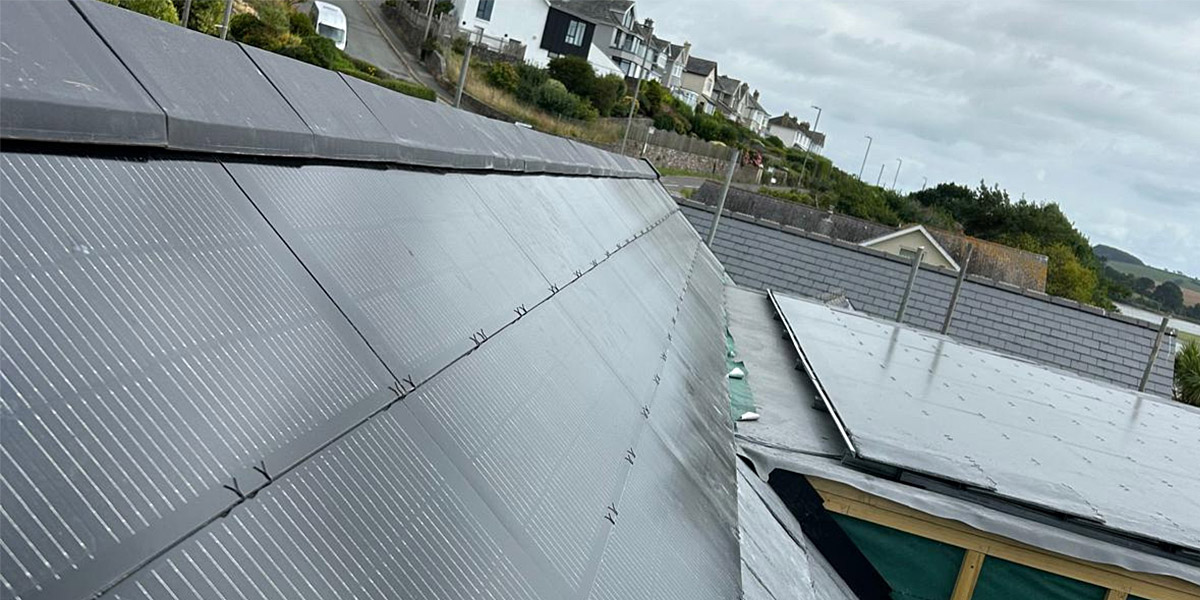 0062_Close Up Of Ridge & Solar Tiles In In Guernsey