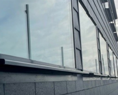 0065_Ceramic Tiles Installed As Vertical Cladding In London For Commercial Project