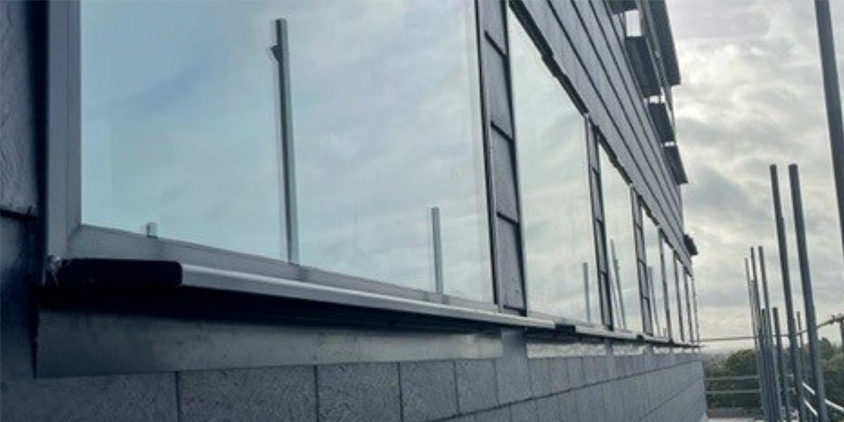 0065_Ceramic Tiles Installed As Vertical Cladding In London For Commercial Project
